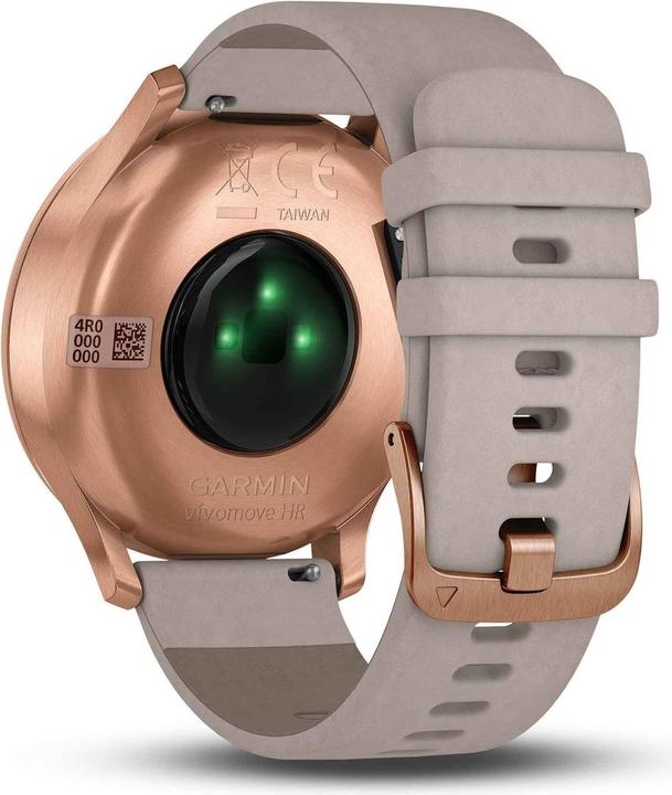 Produktbild Garmin Armband (20 mm, Veloursleder, Vivoactive 3, Vivomove HR, Forerunner 645)