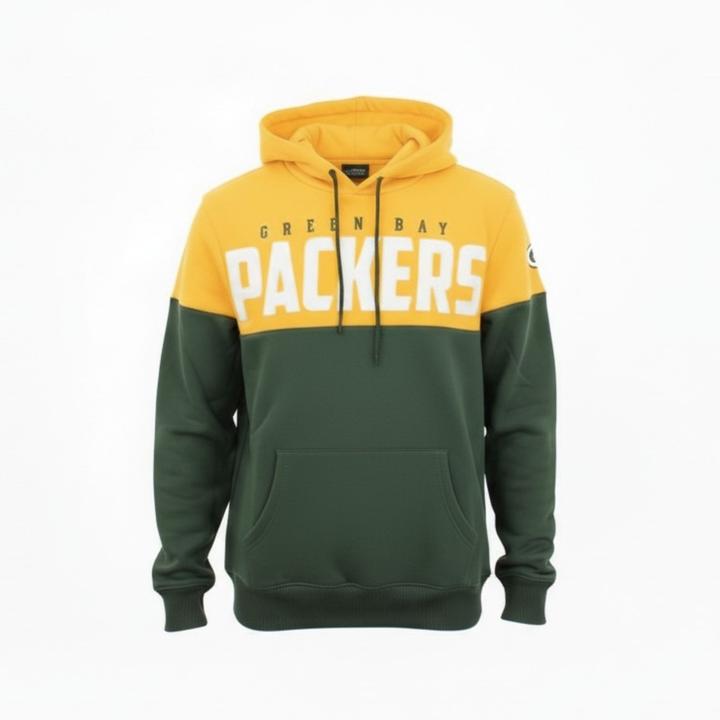 Produktbild Fanatics NFL Football Green Bay Packers Pannelled OTH Hoodie Kapuzenpullover S (S)