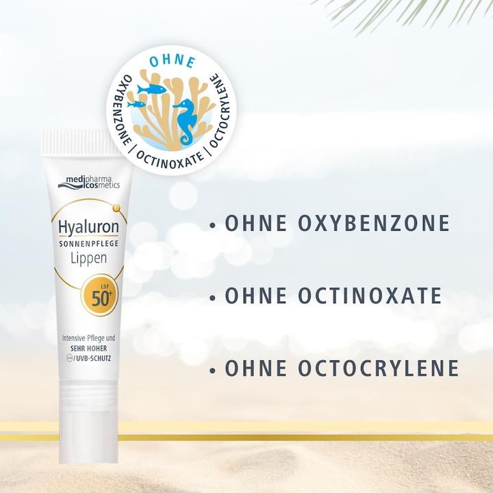 Image du produit Medipharma Hyaluron Soin solaire lèvres FPS 50+, 7 ml BAL (7 ml)