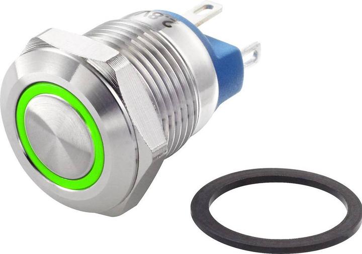 Produktbild Tru Components TC-7494656 TC-GQ12-AF-10E/J/G/12V/S Vandalismusgeschützter Drucks