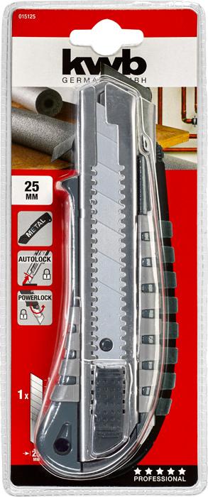 Actual product image kwb Professional snap-off blade knife Autolock function (Cutters)