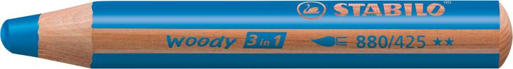 Image du produit Magni STABILO Buntstifte woody 3in1 Tiger Design 6 Stück mit Spitzer (Assortiment, 6 x)
