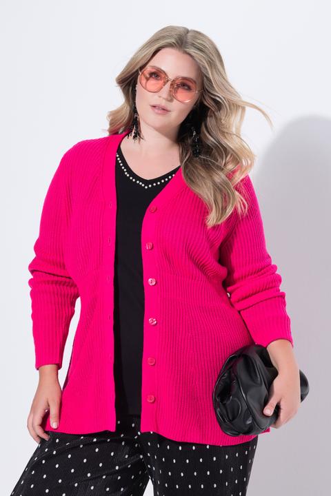 Produktbild Miamoda Strickjacke, A-Linie, Schösschen, Langarm (42, 44)