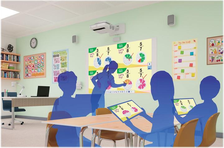 Image du produit Epson EB-695Wi (WXGA, 3500 lm, 0.27 - 0.37:1)