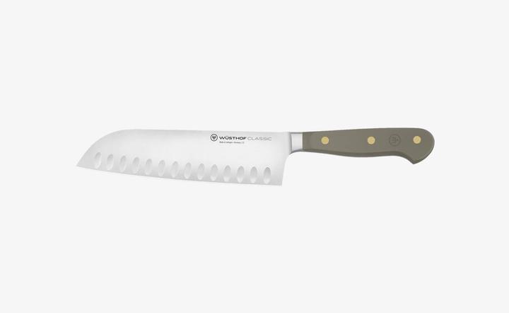 Actual product image Wüsthof Santuko knife dark grey chequered (17 cm)