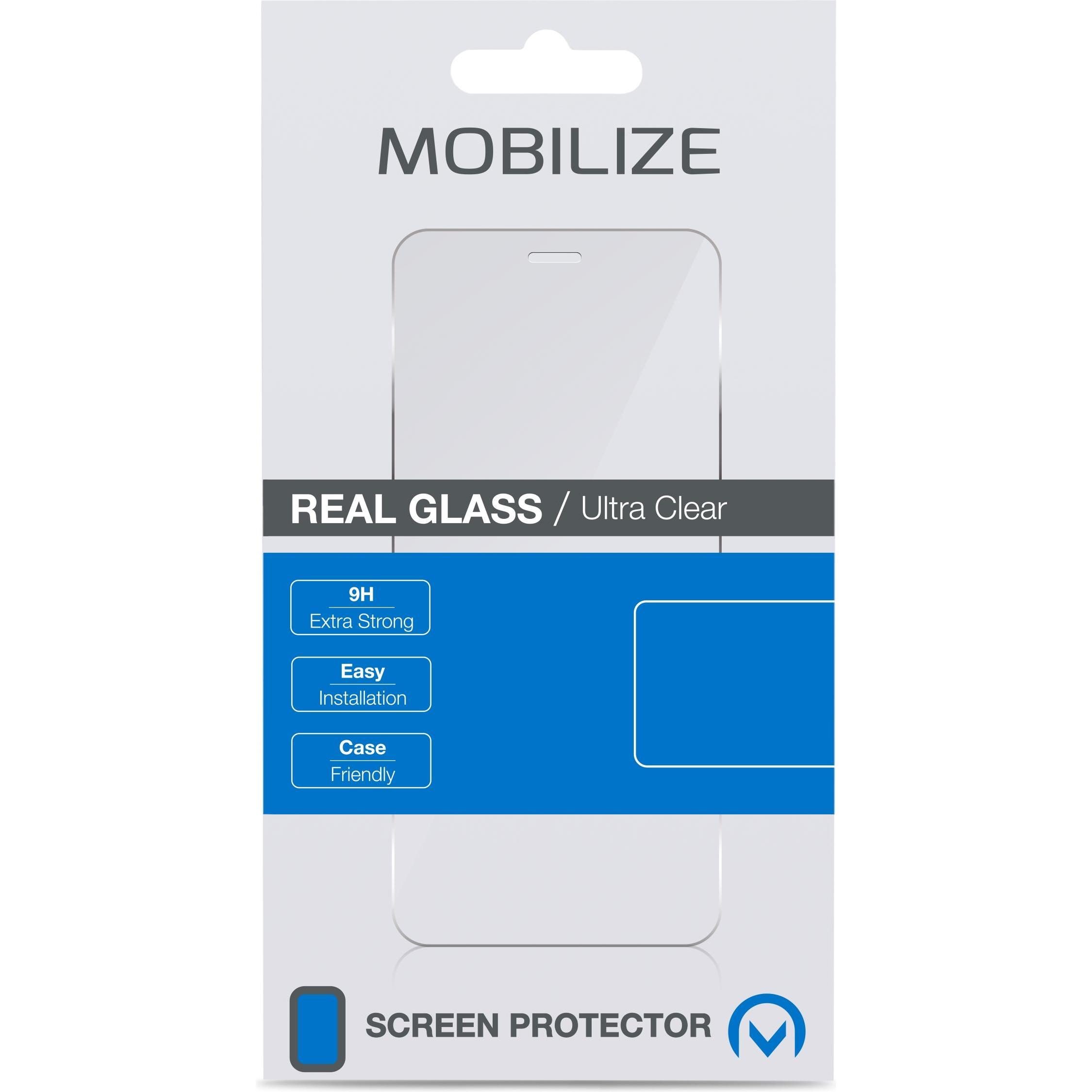 Mobilize Glas (1 Stück, Apple iPhone 14 Pro Max), Smartphone Schutzfolie