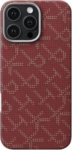 Produktbild Pitaka Tactile Woven Case PTK Red/Gold - iPhone 16 Pro Max (Apple iPhone 16 Pro Max)