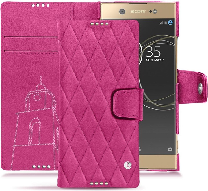 Actual product image Noreve Leather case wallet (Sony Xperia XA1 Ultra)