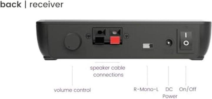 Produktbild Marmitek SA750 RX - Extra ontvanger voor de Speaker Anywhere 750 (70 m)