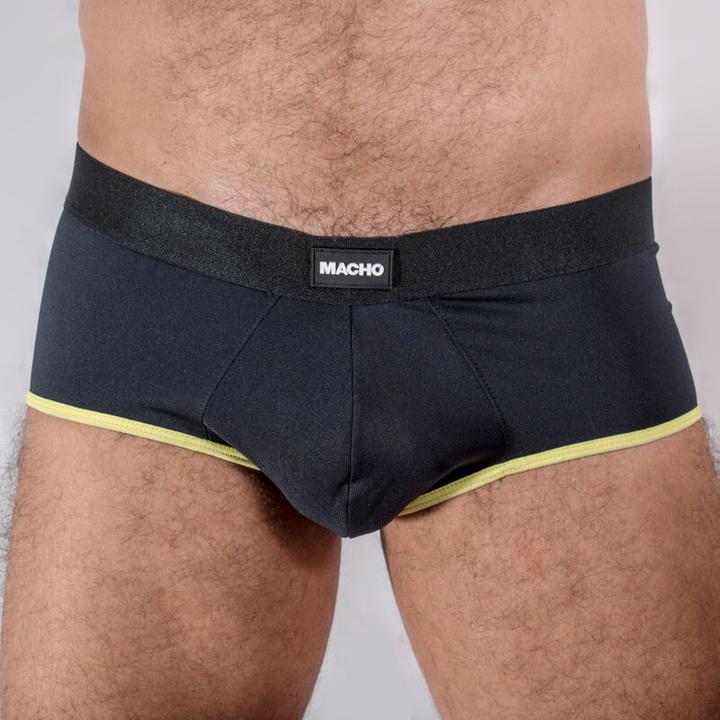 Actual product image Macho Underwear Macho Ms24a Slip Slip Dark Yellow M (M)