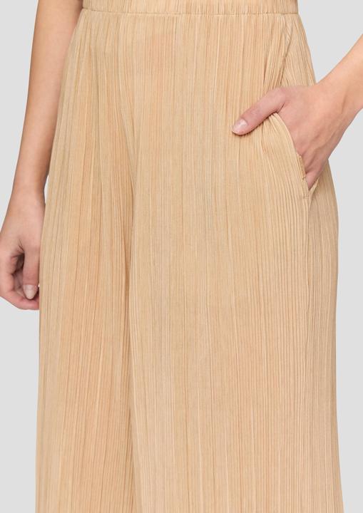 Actual product image S.Oliver Hose Plissierte Jersey-Hose mit Elastikbund (40)