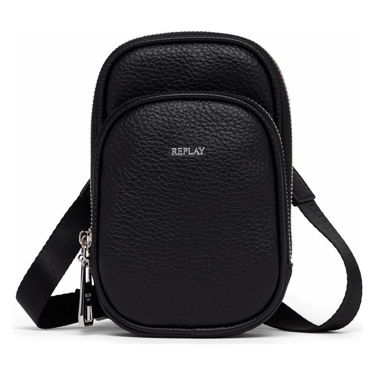 Replay, Damen, Handtasche, Crossbody Bag, Schwarz