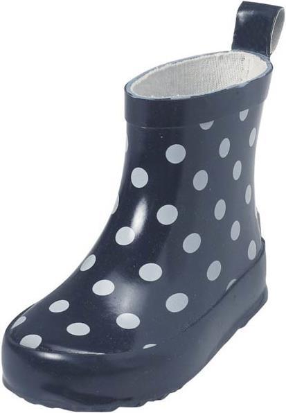 Produktbild Playshoes Kinder Gummistiefel Allover Punkte marine (19)