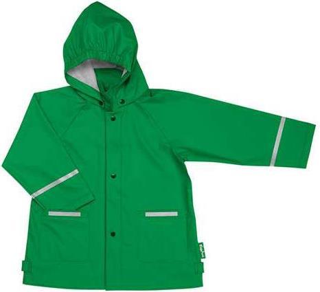 Produktbild Playshoes Kinder Regenjacke basic grün (86)