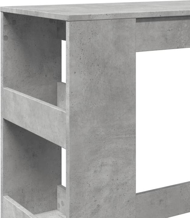 Actual product image vidaXL Bar table with shelf