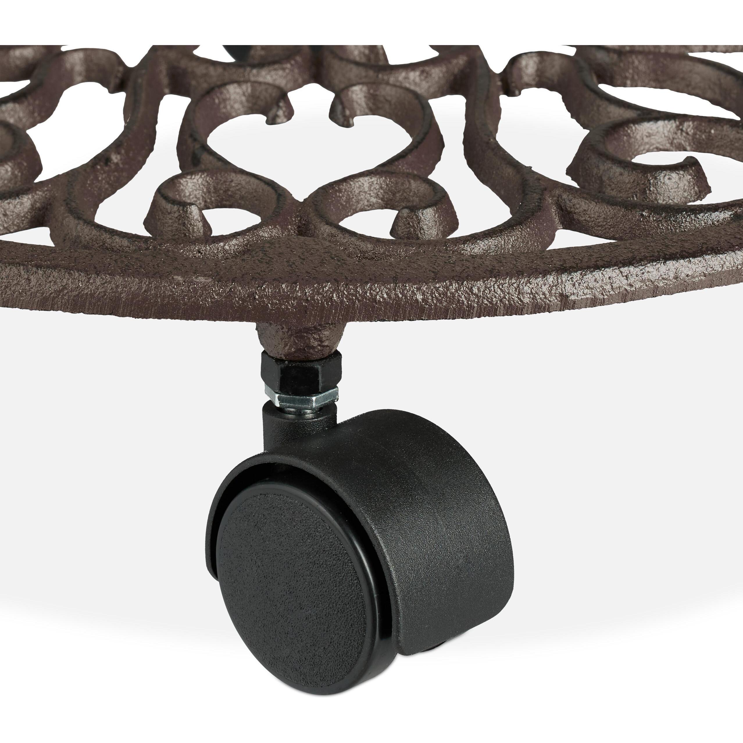 Thumbnail - Relaxdays, Pflanzenständer + Blumentreppe, Pflanzenroller