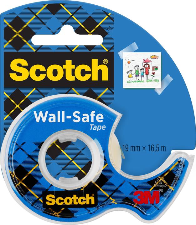 Scotch Klebeband Wall-Safe Abroller (19 mm)