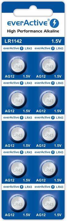 Produktbild Everactive LR1142 (LR43) (10 Stk., LR43, 100 mAh)