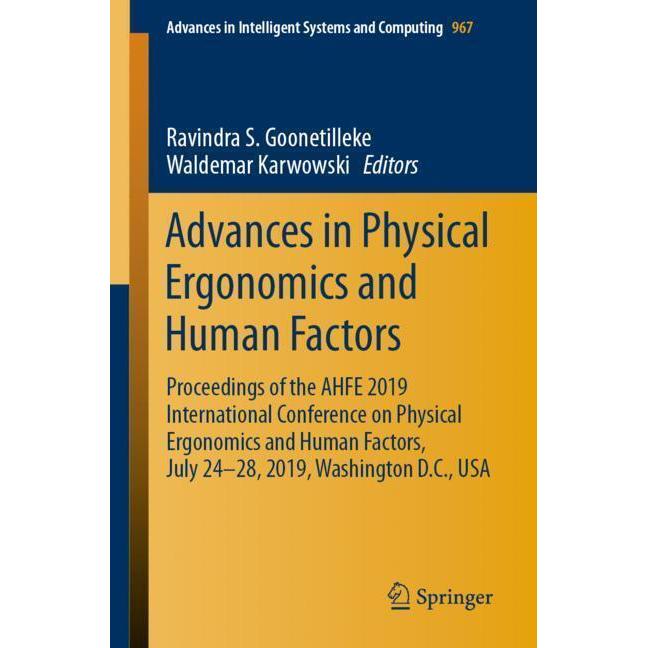 Advances in Physical Ergonomics and Human Factors, Fachbücher