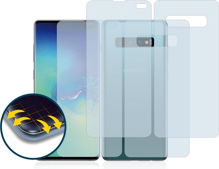 Produktbild BROTECT Full-Cover Displayschutz (2 Stk., Samsung Galaxy S10+)