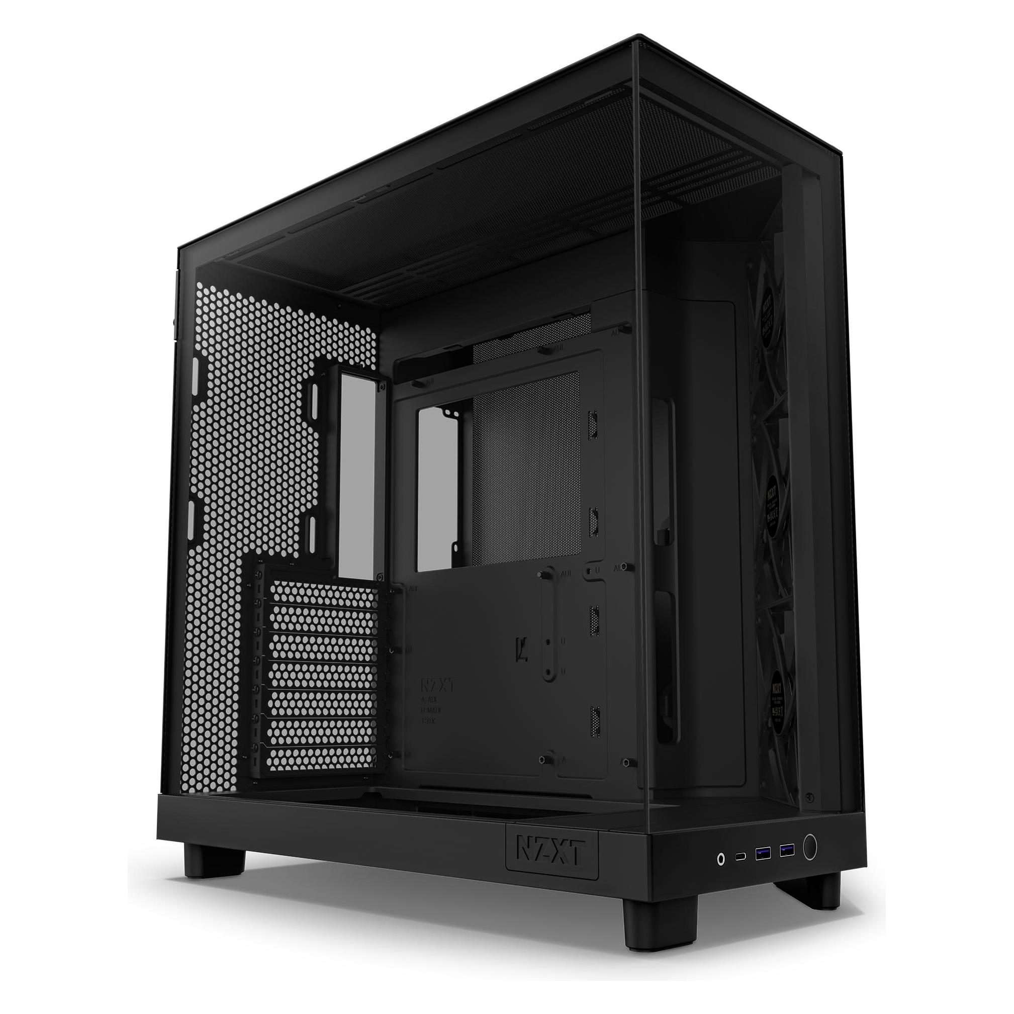 NZXT H6 Air Flow Mid Tower (ATX, mATX, Mini-ITX), PC Gehäuse, Schwarz