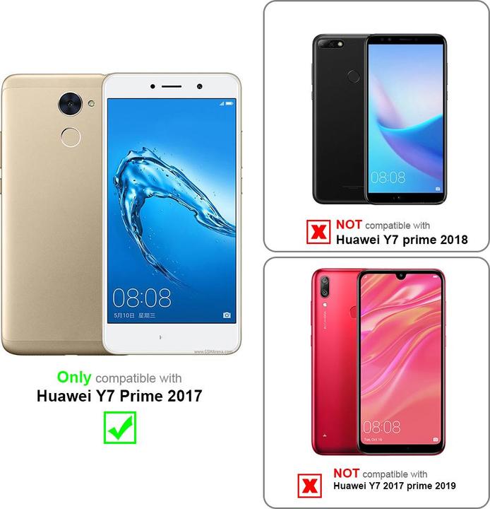 Actual product image Cadorabo Case for Huawei Y7 PRIME 2017 with belt clip (Huawei Y7 Prime (2017))