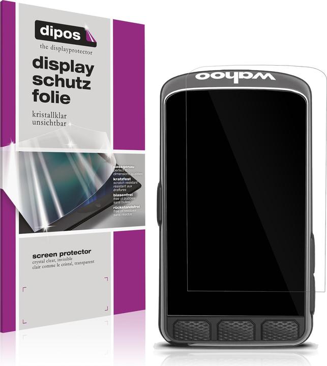 Actual product image Dipos Screen Protector Crystalclear for Wahoo Elemnt ACE