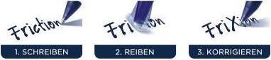 Produktbild Pilot FriXion Refill Point Set Set à 3 (Ersatzmine, Hellblau, 0.25 mm)