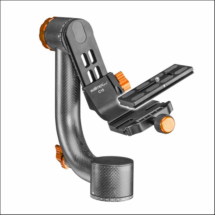 Actual product image Walimex pro per gimbal head C15 (3-way Panhead)