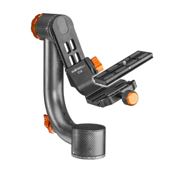 Actual product image Walimex pro per gimbal head C15 (3-way Panhead)