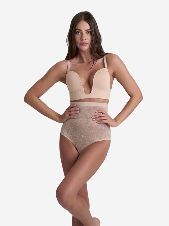 Immagine prodotto Bye Bra Shapingslip Lacy High Waist Shaping Brief (L, Confezione singola)