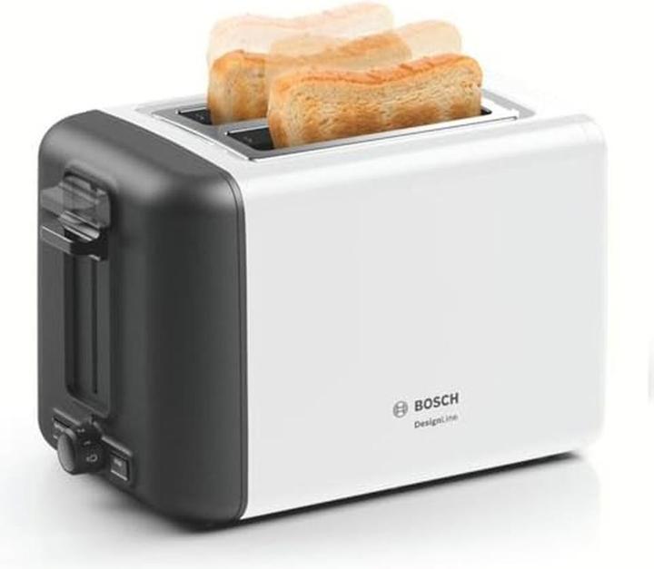 Actual product image Bosch Hausgeräte TAT3P421 toaster 2 slice(s) Black, White