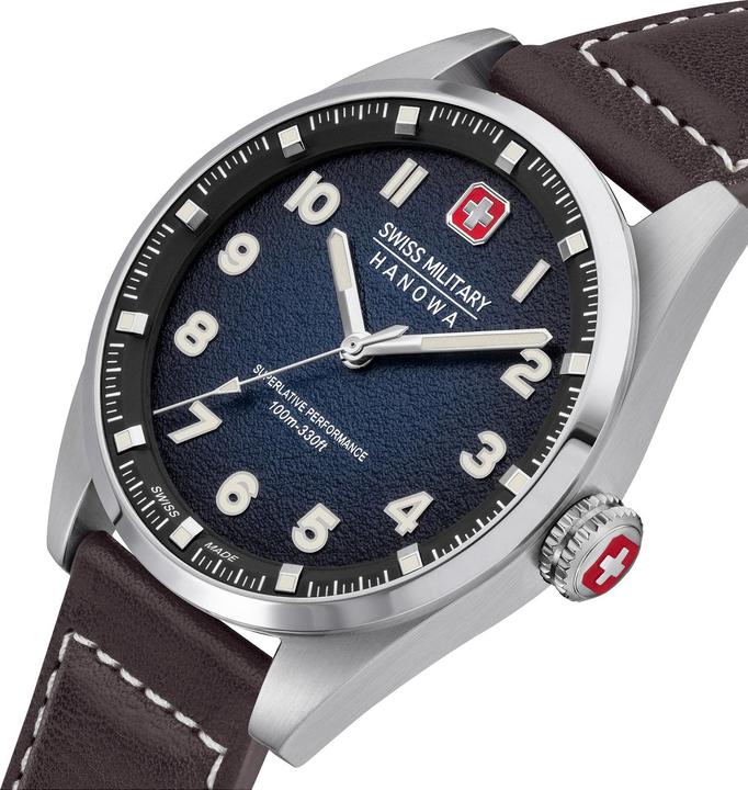 Actual product image Swiss Military Hanowa Herrenuhr (Analogue wristwatch, 42 mm)