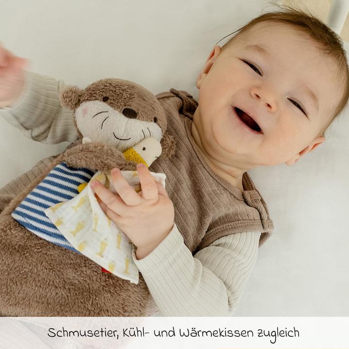 Image du produit Fehn Doudou chauffant Loutre (26 cm)