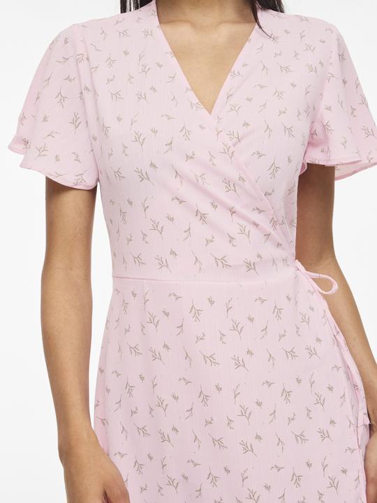 Produktbild Vila VILOVIE Kurzärmeliges Kleid mit V-Ausschnitt (36)