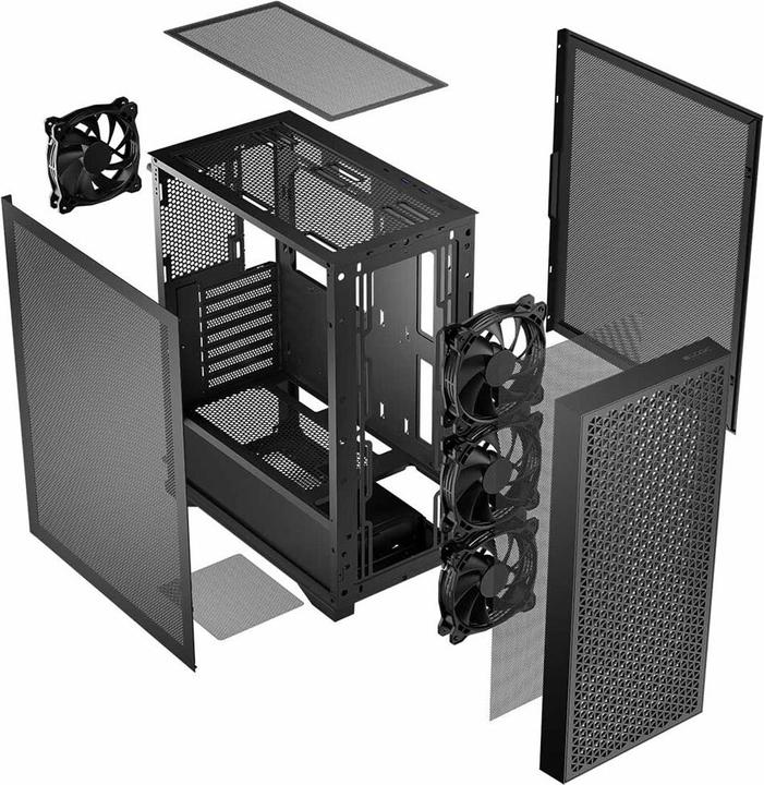 Image du produit Logic DART PRO MIDI USB-C Gehäuse schwarz (ATX)