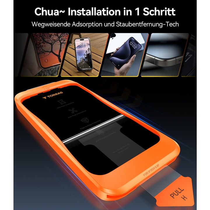 Image du produit Torras Maître d'installation (1 pièce(s), Apple iPhone 16 Plus)