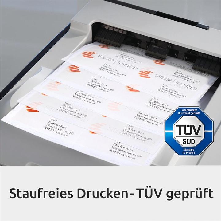 Actual product image Avery Universal labels 210 x 297 mm, 10 sheets