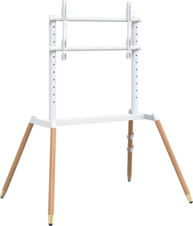 Bianco e legno naturale