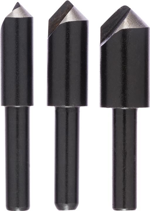 Produktbild Bosch Zubehör 3tlg. Kegelsenker-Set 1-Schneiden 8,0 10,0 12,0 mm (6 mm)