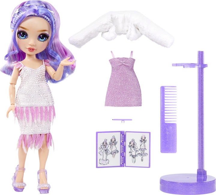 Actual product image Rainbow Fashion doll (assorted)