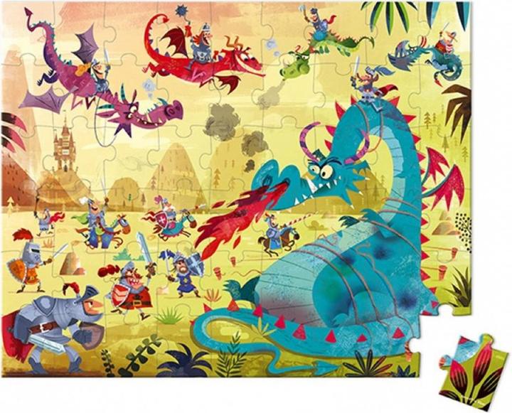 Image du produit Janod Puzzle dragons (54 pièces)