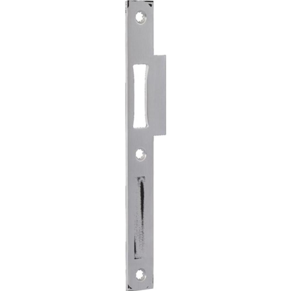 BKS, Türgriff + Fenstergriff, Lappenschliessblech B 9000 FA Edelstahl abgerundet Breite 24 x Länge 216 mm DIN rechts (Tü...