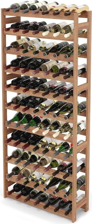 Relaxdays winerack (72.50 x 25 x 166 cm)