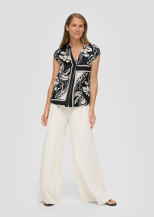 Image du produit s.Oliver Bluse Satinbluse ohne Ärmel (34)