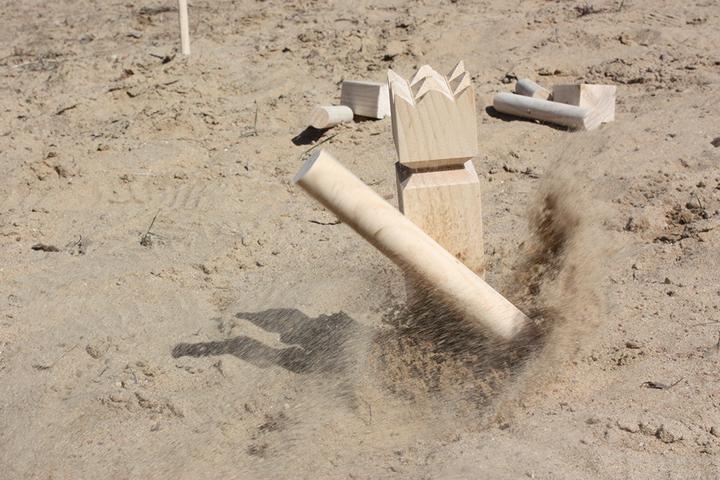 Produktbild Selecta Spielzeug KUBB Vikings Spiel in der Holzkiste