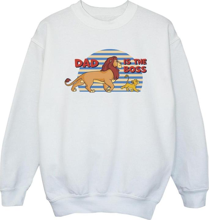Actual product image Disney Girls The Lion King Dad Boss Sweatshirt (116)