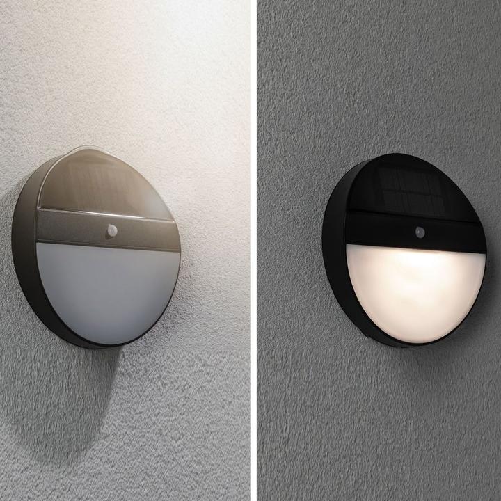 Actual product image Paulmann Solar Wall Light Eloise (100 lm, IP44)