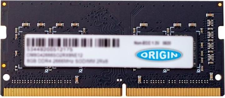 Actual product image Origin Storage 8GB DDR4 2666MHz SODIMM 2Rx8 Non-ECC 1.2V, 8 Go, 1 x 8 Go, DDR4, 2666 MHz, 260-pin SO (1 x 8GB, 2666 MHz, DDR4-RAM, SO-DIMM)