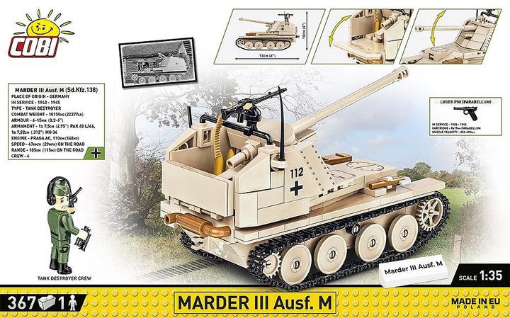 Produktbild Cobi Marder III Ausf. M / 367 pcs.